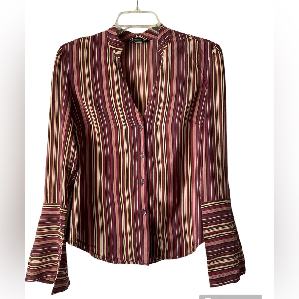 Kenneth Cole Striped Shirt Size 8